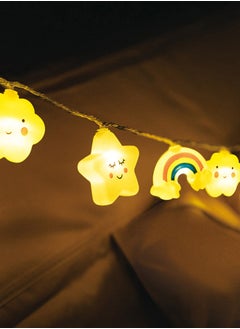 السنيدي عقد اللمبات، عقود لمبات، اصفر، طول 10 متر  - Image 3