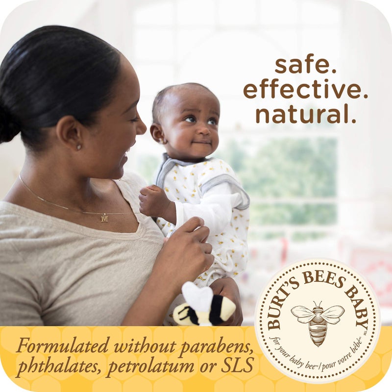 Burt's Bees Baby Nourishing Baby Oil, 100% Natural Origin Baby Skin Care, 4 Ounce Bottle - Image 2