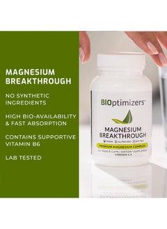 BiOptimizers BiOptimizers Magnesium Breakthrough Supplement 4.0  - Image 2