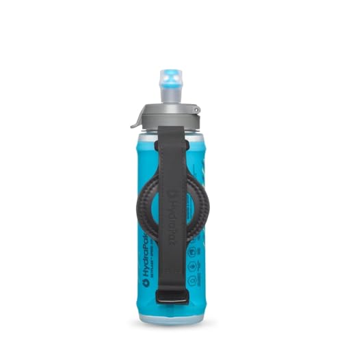 HydraPak SkyFlask Speed - Collapsible Handheld Running Water Bottle (350ml, 500ml, 500ml Insulated) - Adjustable Strap, Lightweight, Spill-Proof Cap - Image 1