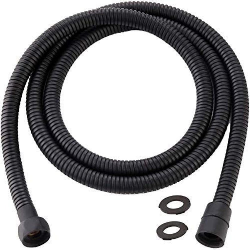 Shower Hose Replacement Shower Hose, 12mm Bore Multicolor Multiple Sizes(Black,1.5M) - Image 2