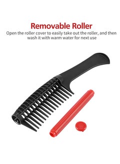 Generic Professional Anti-tangle Rotating Comb Professional Hair Dyeing Comb Daily Hair Care Comb  - Image 2