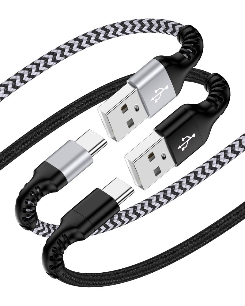 Haoano Car play Charger Cable for iPhone 17 Pro Max 16e 16 15 Fast Charging Cord, [2Pack/6FT] USB A to USB C Power Cable for Apple 17 16 15 Pro/Pro Max/Plus Type C Cord, for iPad Pro 12.9/11, Air 5th/4th Gen - Image 1