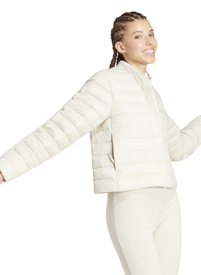 جاكيت هيليونيك خفيف بالزغب