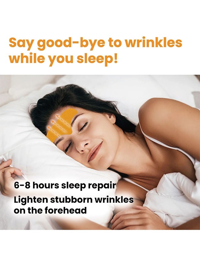 EELHOE Forehead Wrinkle Patch - Fades Smooth Wrinkles Lifts And Tightens Facial Skin Anti-Wrinkle Patch 10PCS - Image 5