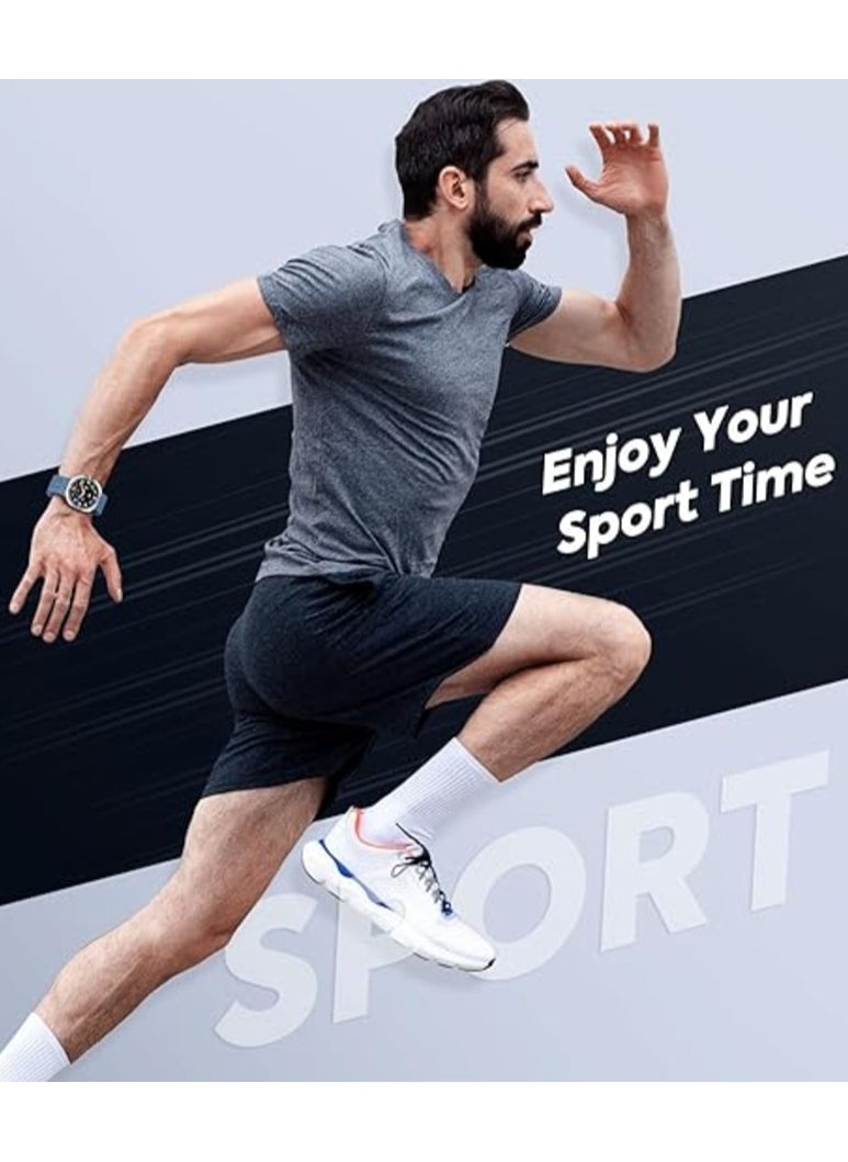 Generic - Rugged Band Compatible with Samsung Galaxy Watch 7 Ultra Band 47mm, Soft Silicone Sport Waterproof Strap Marine Bands for Galaxy Watch Ultra 2024 for Men & Women - Image 1