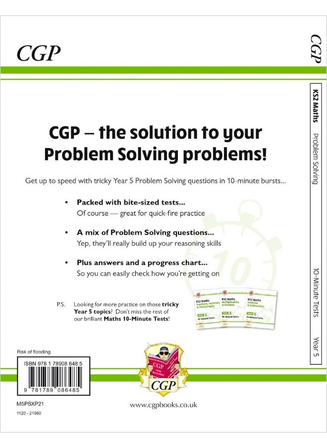 KS2 Maths 10-Minute Tests: Problem Solving - Year 5  - Image 2
