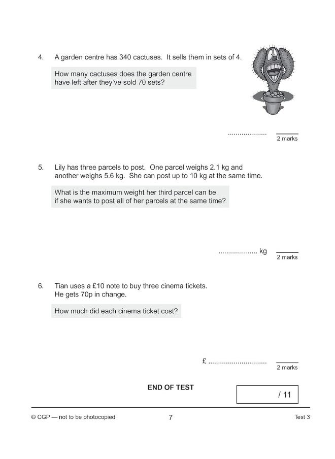 KS2 Maths 10-Minute Tests: Problem Solving - Year 5  - Image 5
