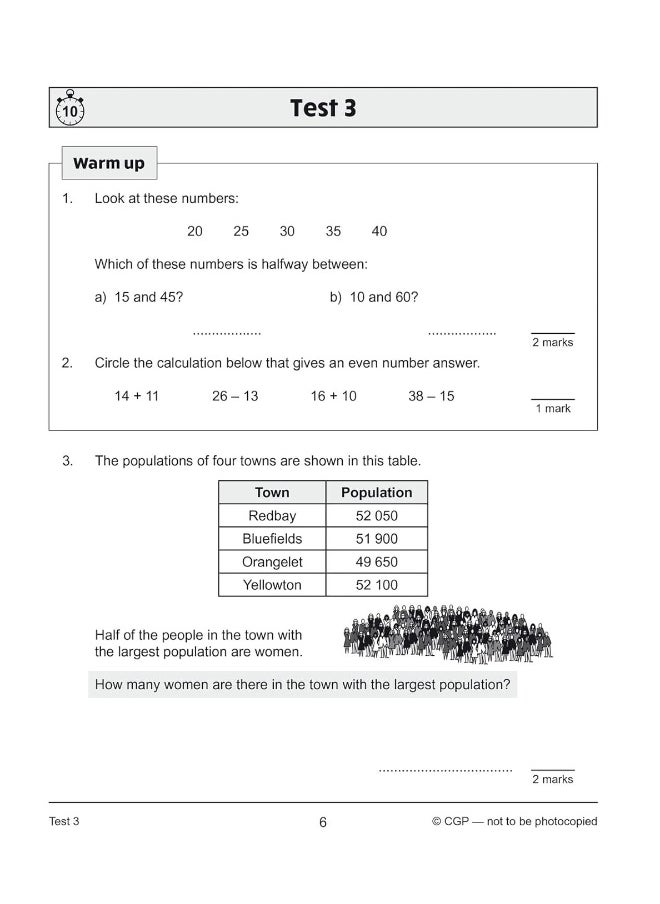 KS2 Maths 10-Minute Tests: Problem Solving - Year 5  - Image 4