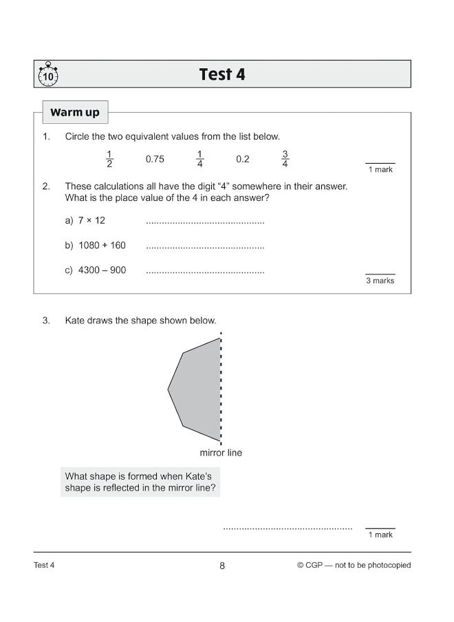 KS2 Maths 10-Minute Tests: Problem Solving - Year 5