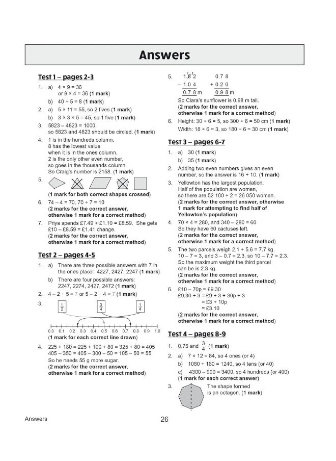 KS2 Maths 10-Minute Tests: Problem Solving - Year 5
