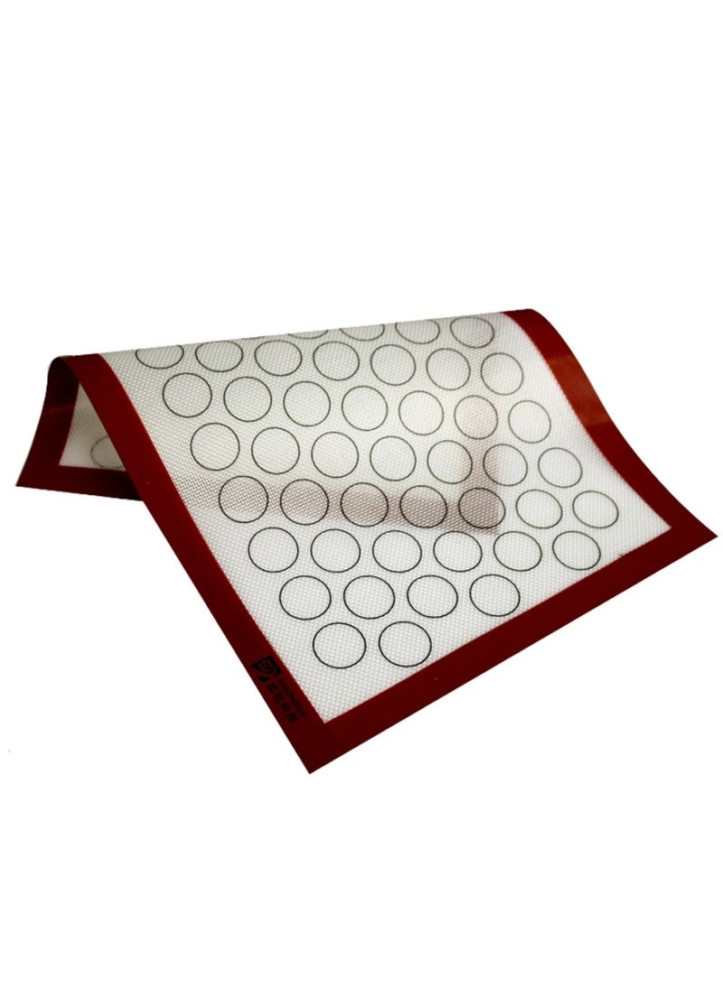 Generic Heat-Resistant Silicone Baking Mat – Non-Stick Pastry Sheet with Measurement Circles for Oven Use – 30×40 cm  - Image 4