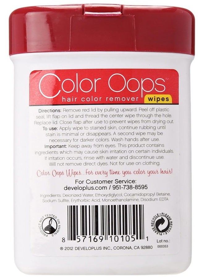 Color Oops Hair Color Removing Wipes (10 Count)  - Image 2