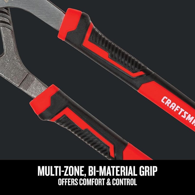 CRAFTSMAN Pliers, 8 & 10-Inch, 2-Piece Groove Joint Set (CMHT82547) - Image 4