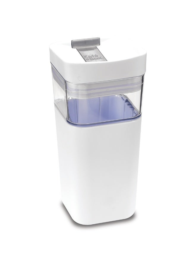Precidio Kafe in the Box UNIQUE - White | 12 oz/355 ml | Reusable Coffee & Tea Cup | BPA Free | Stylish & Convenient | Dishwasher Safe | Hot/Cold Sleeve | Eco-Friendly - Image 2