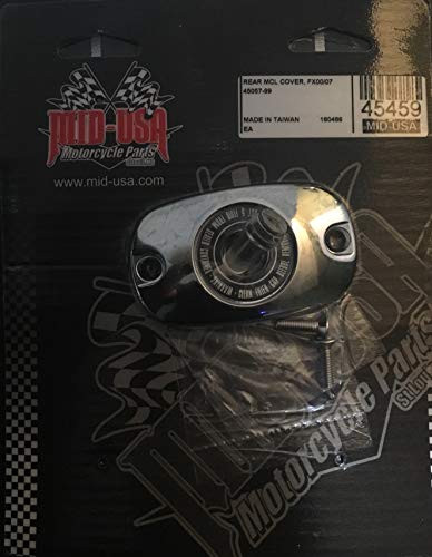 MID TN CYCLES V-Factor 45459 Chrome Rear Master Cylinder Cover for 00-05 Softail and 99-04 Touring models. - Image 2