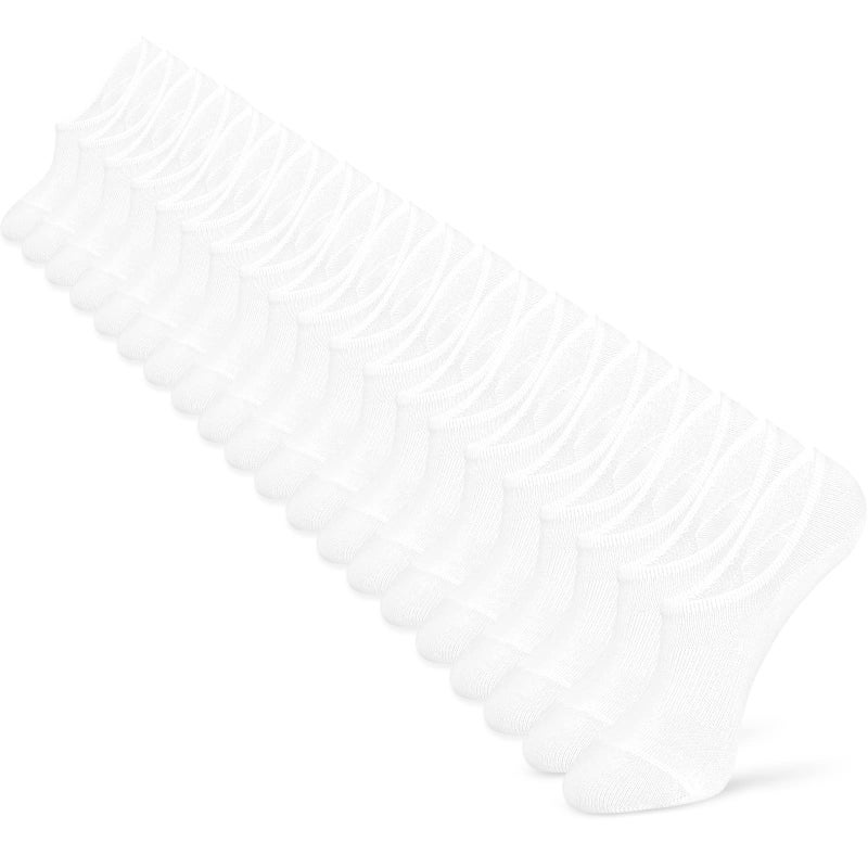 IDEGG No Show Socks Women 10 Pairs Low Cut Anti-Slid Novelty Athletic Casual Invisible Liner Socks - Image 1