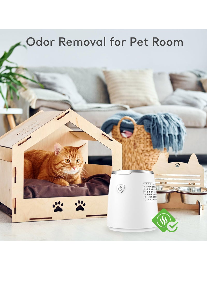 SYOSI USB Rechargeable Ozone Generator, Versatile Odor Eliminator for Fridge, Cat Litter, Car, Closet, and Wardrobe, Superior to Baking Soda and Charcoal Bags, Air Freshener for Multi-Use Freshness - Image 4