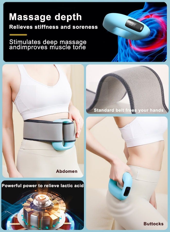 Super ZYouth Mini Massage Gun Deep Tissues Muscle Massager Ring With 3 Modes, 5 Speeds for Muscle Fatigue And Toning, Portable Massage Device for Shoulder, Waist And Leg. The Best Gift  - Image 4