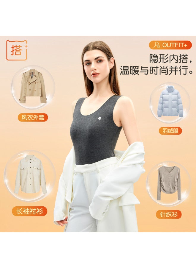 MIIOW Autumn Women'S Underwear Vest With Mulberry Silk Moisturizing Base Shirt For Women - Image 4