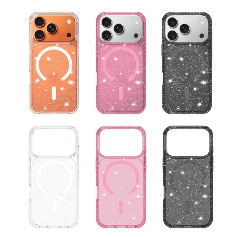 غطاء واقي | أسود Acrylic | مقاوم للصدمات لـ iPhone 16 / 16 Plus / 16 Pro / 16 Pro Max - Image 5