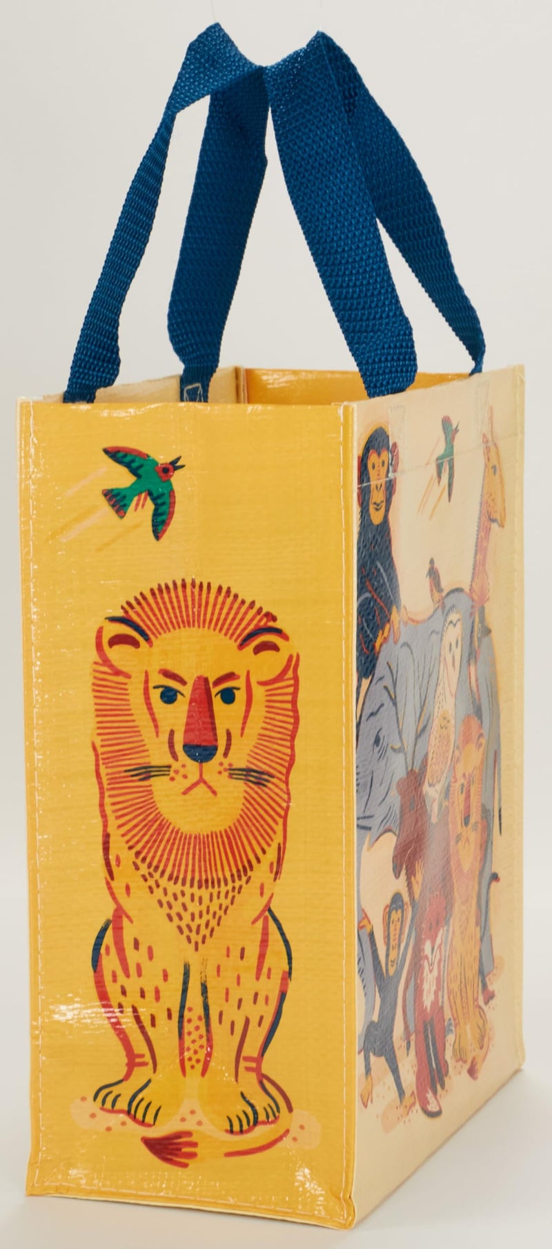 Blue Q Handy Tote Bag - Animal Family - Recycled & Reusable Sturdy Canvas Shopping Bag with Quirky Art and Handles, 95% Recycled Material, Ideal for Lunch, Gift, Groceries 10" h x 8.5" w x 4.5" d - Image 2