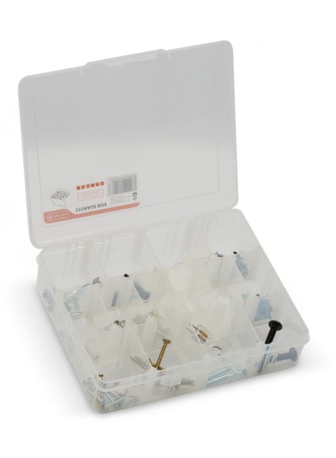 Tactix 14-Compartment Utility Storage Box Clear  - Image 4