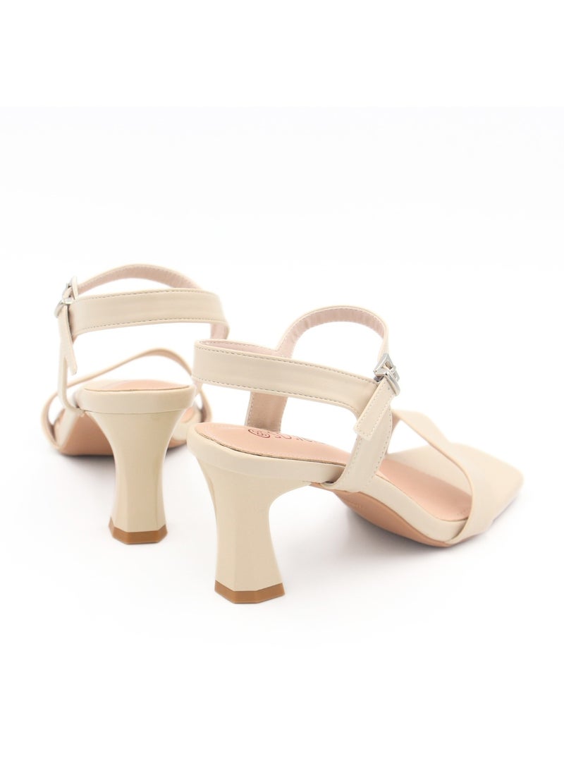 SD.Felano - Women's high heel shoes, Open Toe, formal Slip-On heels for Girls - Image 1