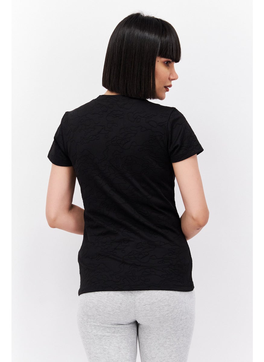 Puma x Select Women Sportswear Fit Short Sleeves Training T-Shirt, Black  - Image 3