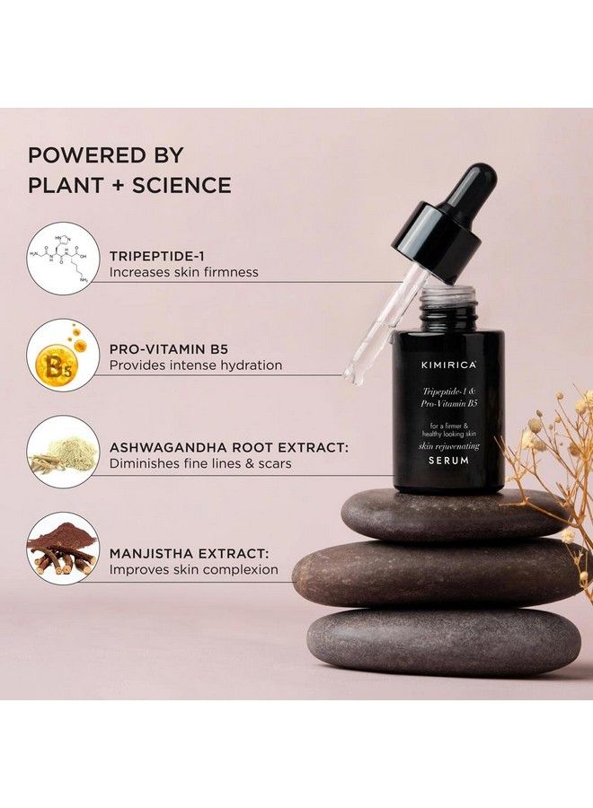 KIMIRICA Skin Rejuvenating Antiaging Serum Intense Revitalizer Serum Rejuvenating And Hydrating Serum Reduces Pigmentation ; Moisturizer For All Skin Types ; Vitamin B5 ; 30Ml - Image 5