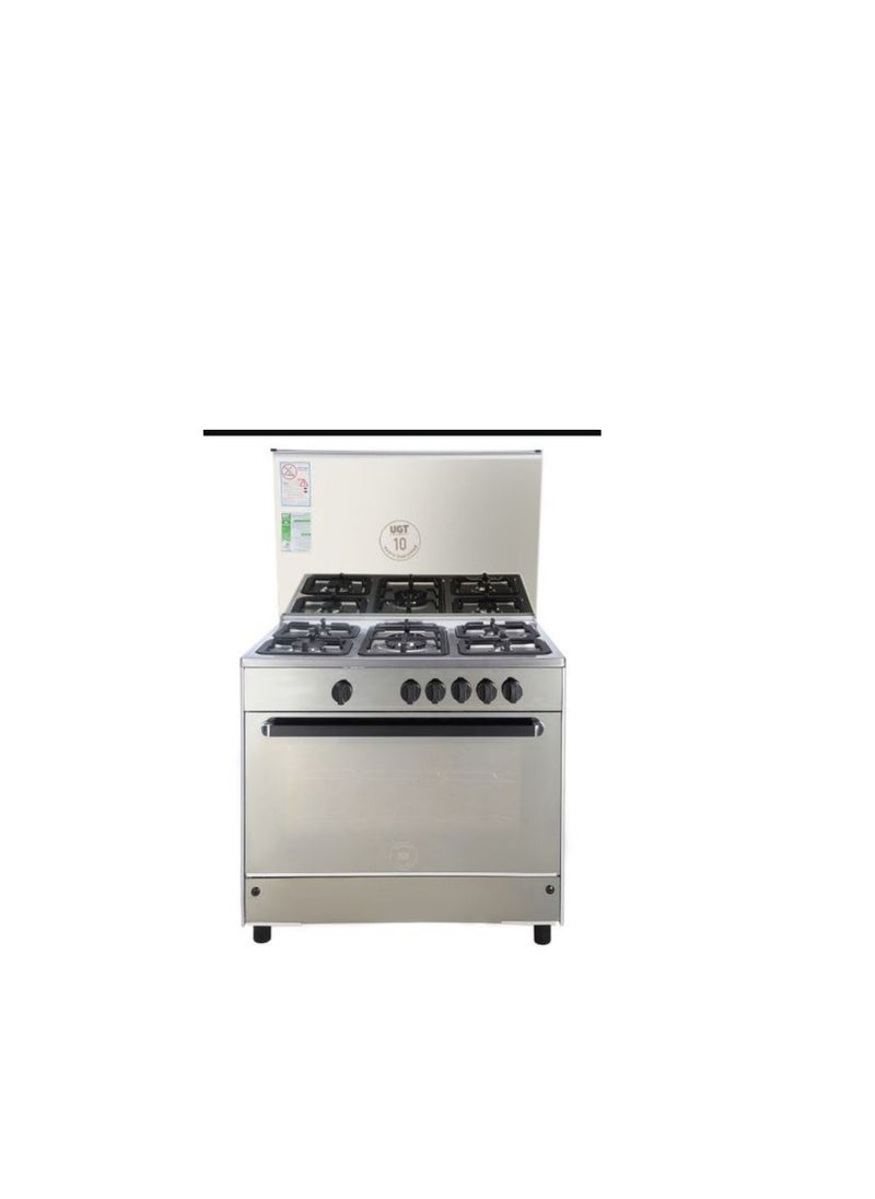 UNIONAIRE - Phantom Control Gas Cooker, 5 Burners, Stainless Steel - Image 1