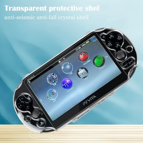 Gorliskl Ultra Clear Crystal Transparent Hard Shell Protective Case Cover Skin for Sony PlayStation PS Vita Slim PSV 2000 PCH-2000 Console - Image 2