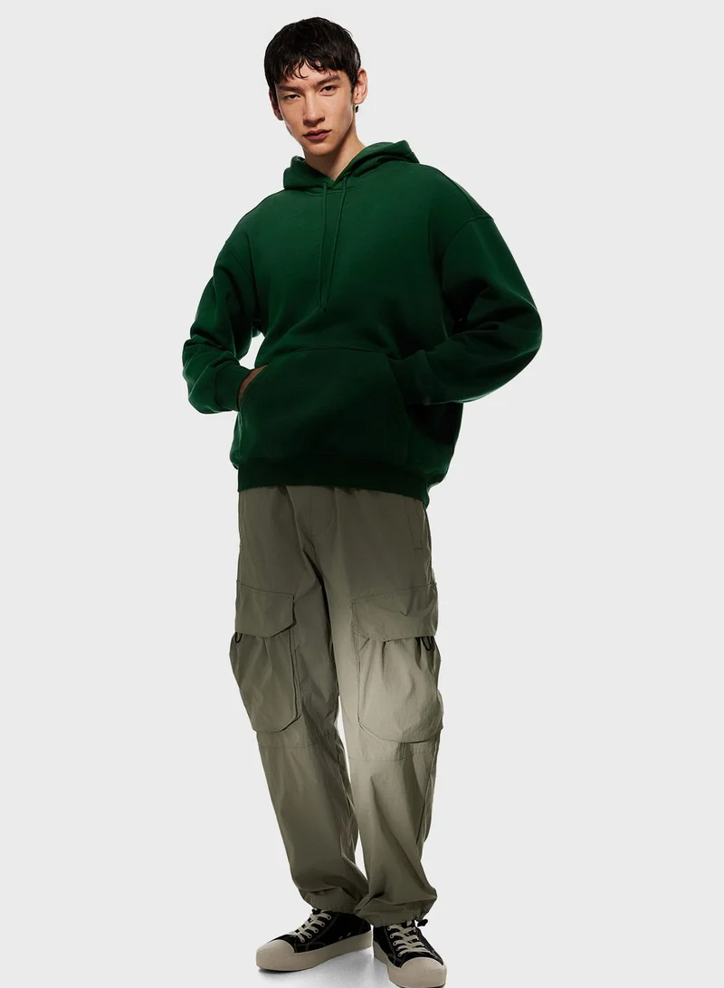 H&M Essential Relaxed Fit Hoodie
