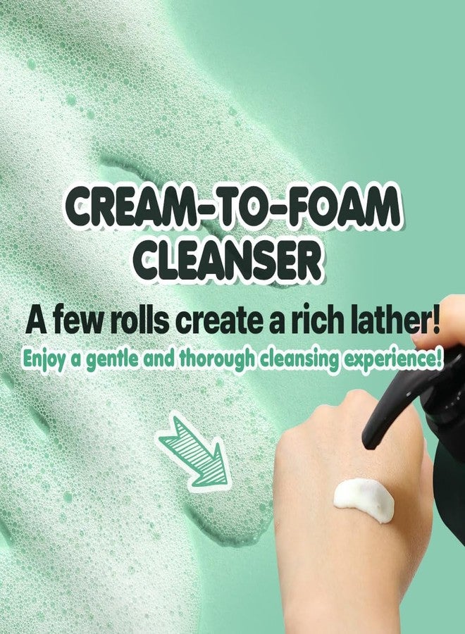 EUNYUL Blackseed Foam Cleanser 16.9fl.oz (500ml) Korean Skincare Large Size Face Wash Facial Foaming Cleanser - Image 4