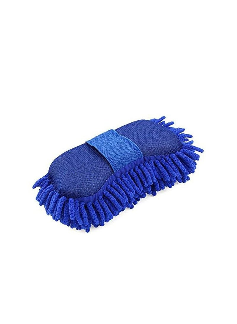 2 Piece Car Care Detailing Brushes Car Washer Sponge Cleaning Brushes Washing Sponge Blue - Image 2