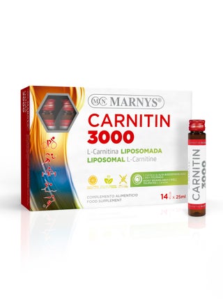 MARNYS Marnys Carnitin 3000 mg - Fat Burner - Weight Loss Support - Muscle  Recovery - Boosts Physical Performance & Metabolism - Enhanced Absorption -  liposomal liquid Prolonged Effect -14 Drinkable Vials | Best Price Oman