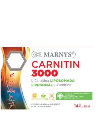 MARNYS Marnys Carnitin 3000 mg - Fat Burner - Weight Loss Support - Muscle  Recovery - Boosts Physical Performance & Metabolism - Enhanced Absorption - liposomal  liquid Prolonged Effect -14 Drinkable Vials | Best Price Oman | Muscat, Seeb