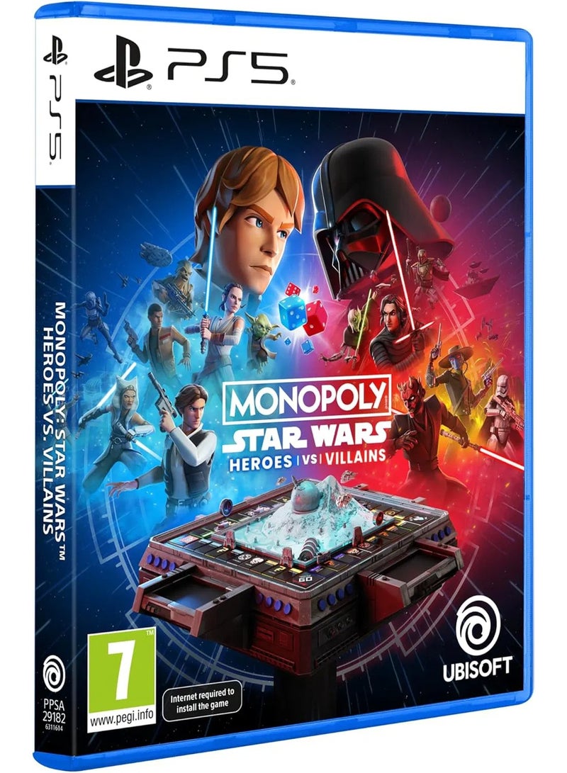 Ubisoft Monopoly: Star Wars Heroes vs. Villains - PlayStation 5  (PS5) - playstation_5_ps5 - Image 1