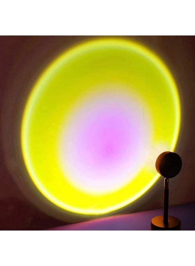 NIBEMINENT Romantic Visual Sun Projection Night Light Multicolour
