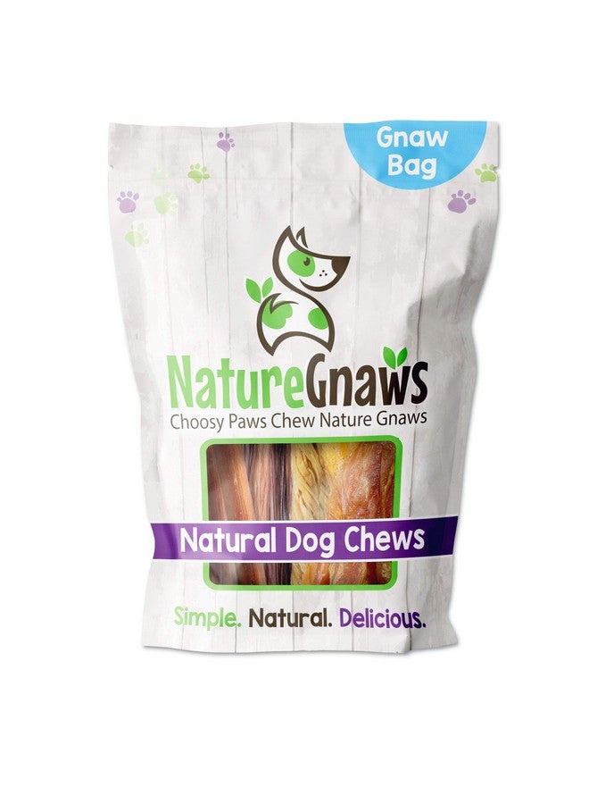 طبيعة مجموعة متنوعة للكلاب الصغيرة (12 قطعة) - أعواد التنمر وأوتار اللحم البقري وعظام الكرشة للكلاب - عظام مضغ طبيعية طويلة الأمد من لحم البقر للكلاب - خالية من الجلد الخام - Image 1