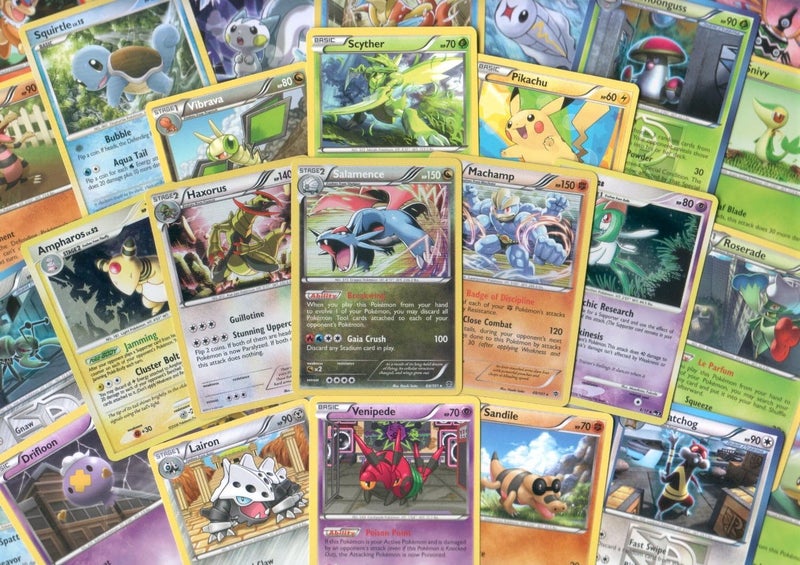 Pokemon 250 Assorted Pokemon Cards with Rares & Foils