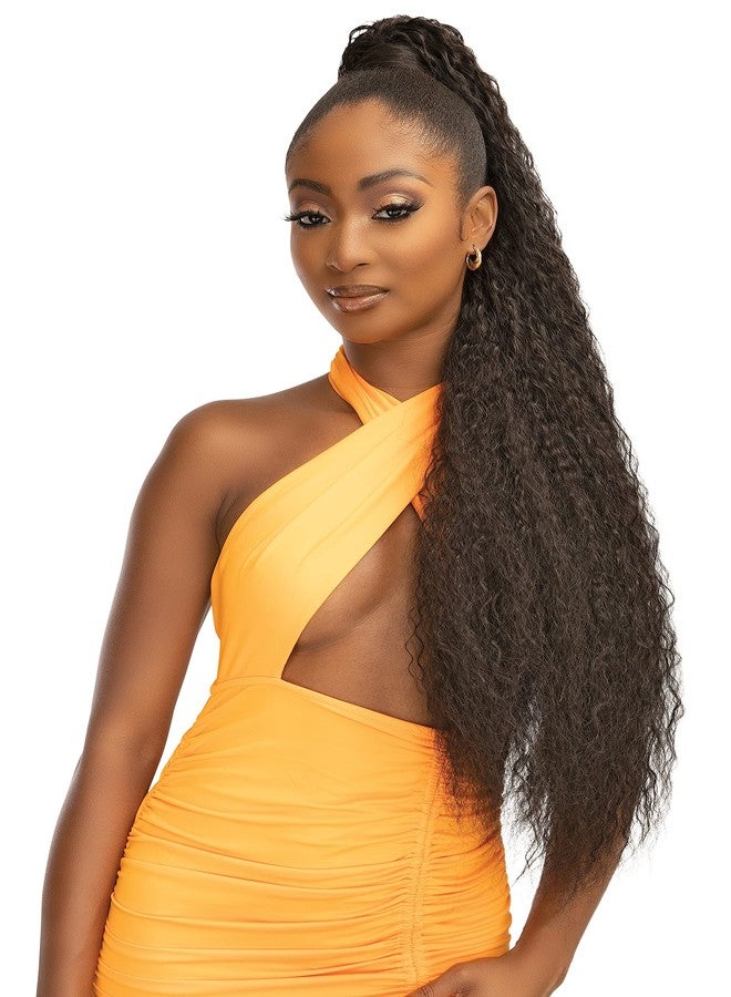 Janet Collection REMY ILLUSION Snatch&Wrap - Ponytail Extension - S/French 34", (1) - Image 3