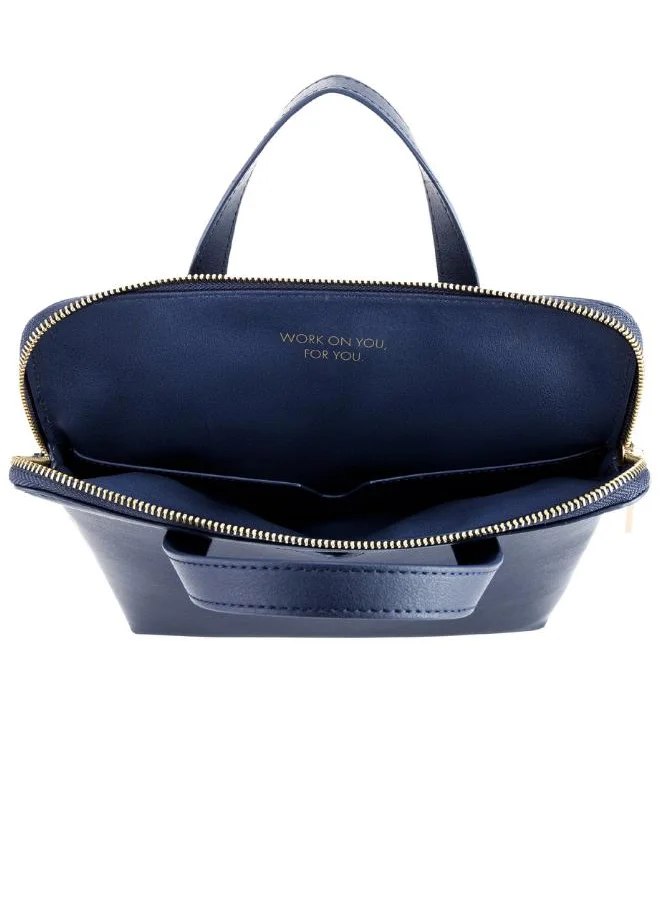 فيجانولوجي Jupiter Laptop Bag 13" in Blue Made From 15 Recycled Bottles