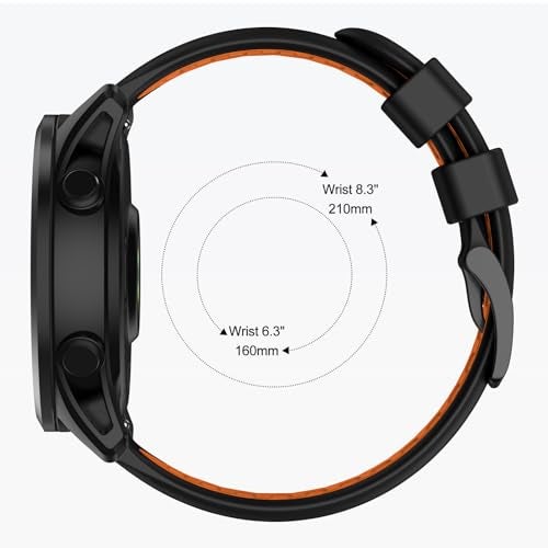 MYSNBKN Compatible with Garmin Forerunner 265 Replacement Band,Quick Release 22mm Watch Band for Forerunner 255,Vivoactive 4,Venu 2,Venu 3 Smartwatch - Image 5