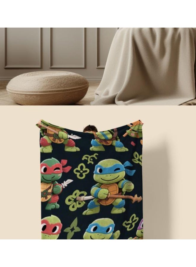 general Flannel thin blanket (warm and comfortable, suitable for sleep, gaming, dust removal and sandproof) 150cm*200cm - 506 - Image 5