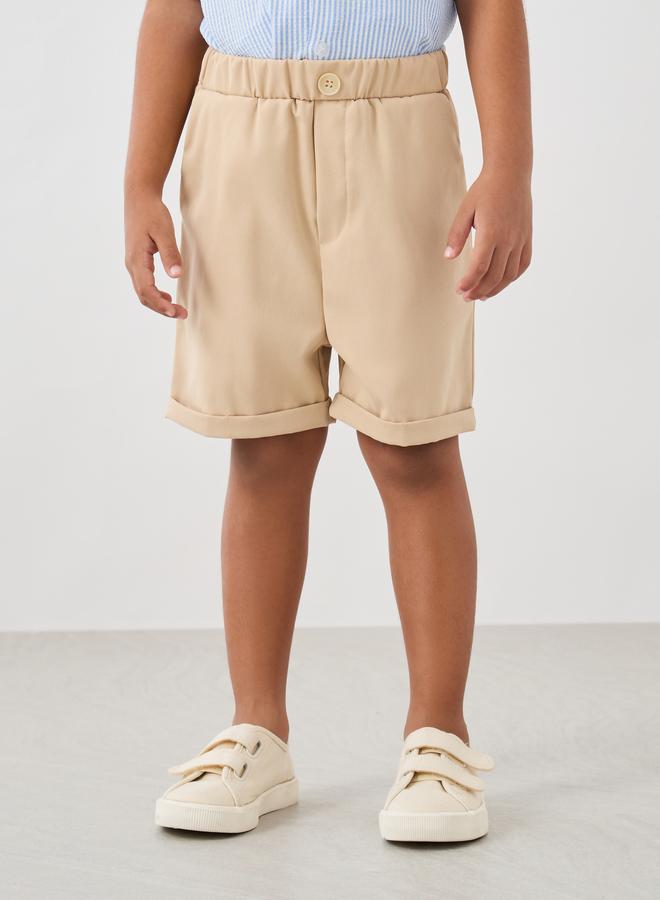 Styli Styli Short Sleeve Buttoned Shirt and Shorts Set  - Image 5
