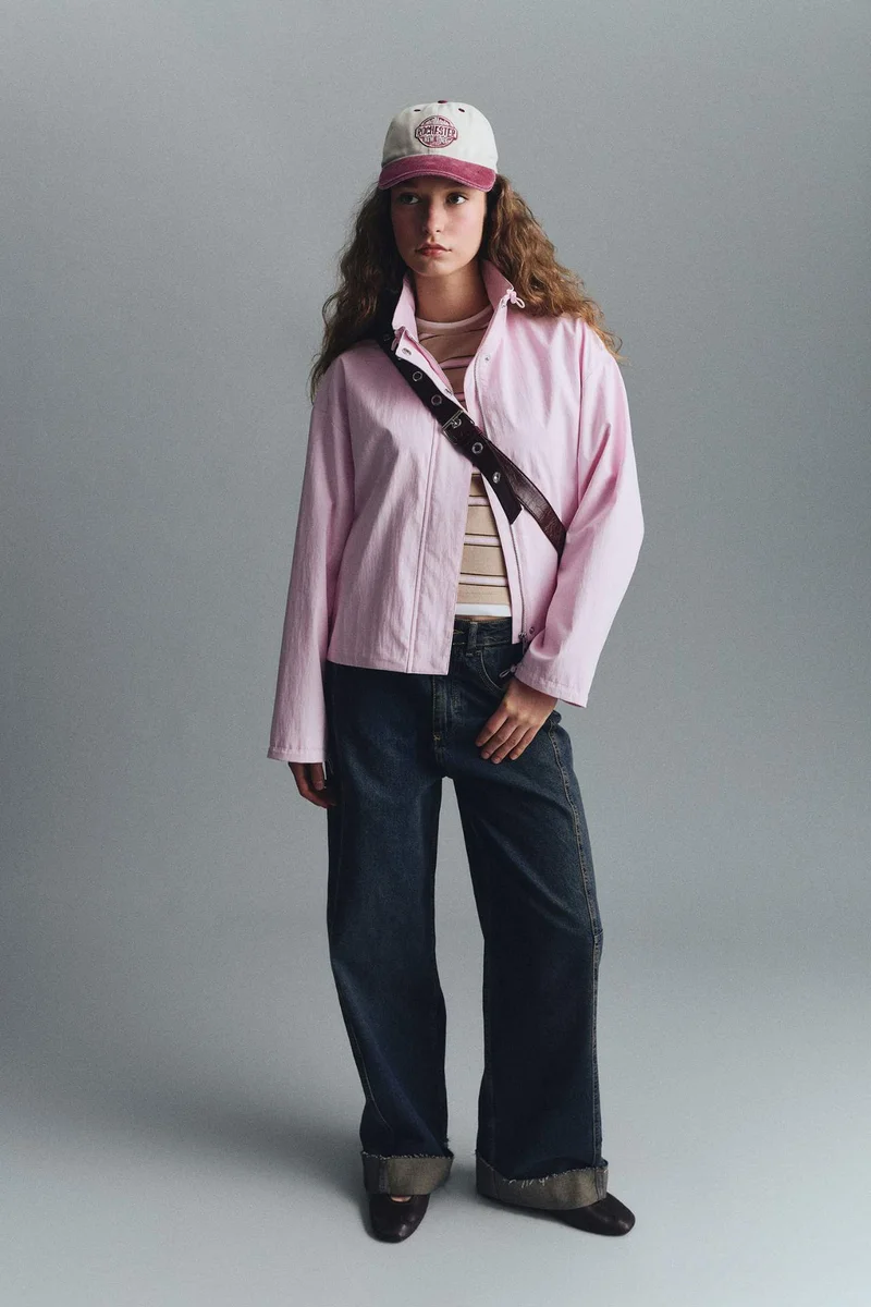 ديفاكتو Barrel Fit High Waist Long Jeans