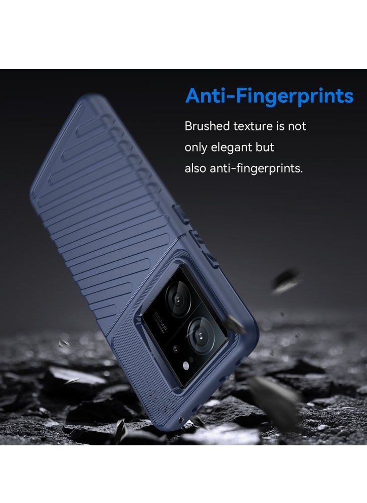 Generic - Case for Xiaomi Redmi K60 Ultra Thunderbolt Shockproof Soft Tpu Phone Case Blue - Image 1