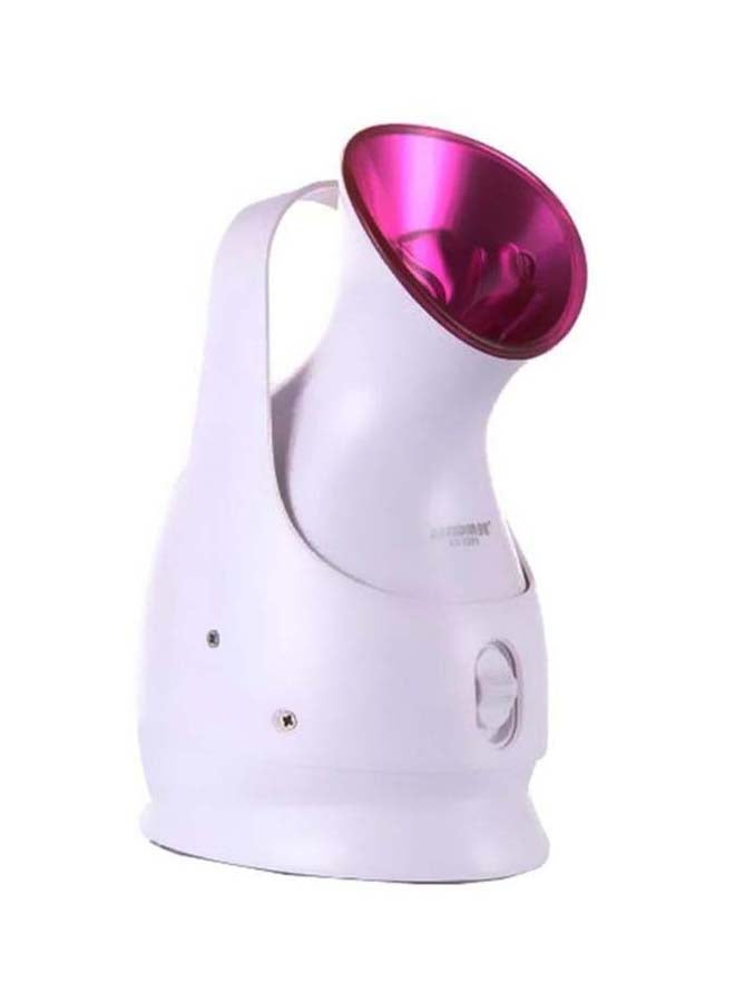 NIBEMINENT Facial Nano Ionic Steam White/Pink - Image 1