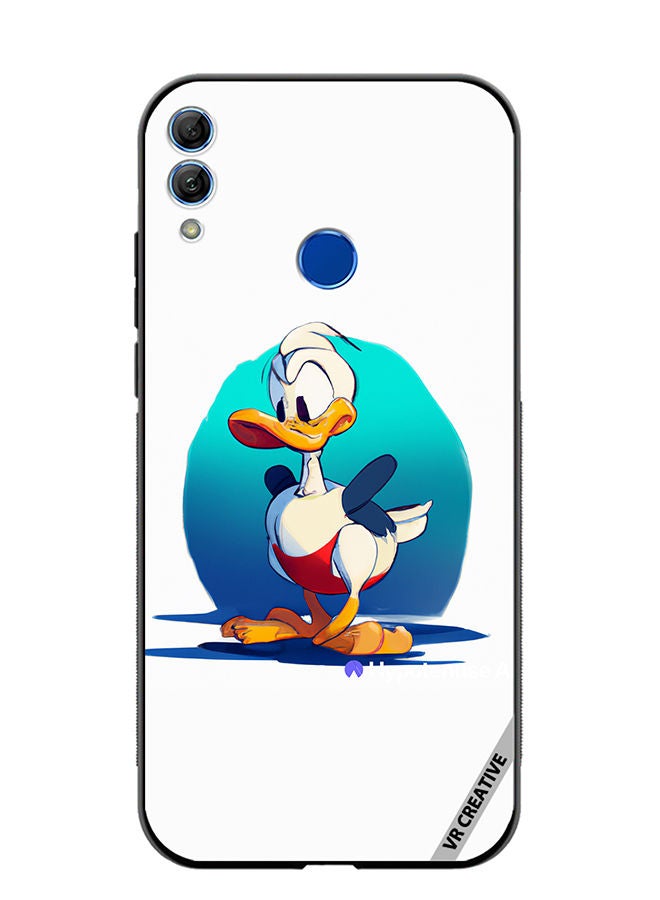 Protective Case Cover For Honor 10 Lite Donald Duck Design Multicolour
